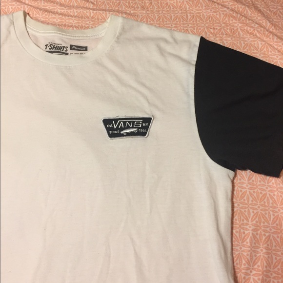 Vans Other - Vans Premium Vintage Black & White T-Shirt New